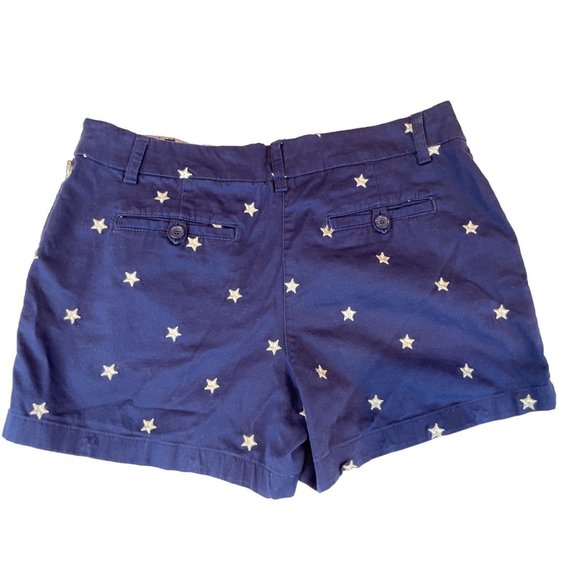 British Khaki Womens Starfish Chino Shorts Mid Rise Outdoor Lightweight Navy 10 - Picture 2 of 10